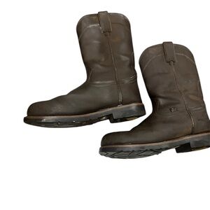 Justin SE4961 Steel Toe Work Boots 11.5D ASTM EH Pull-On Leather